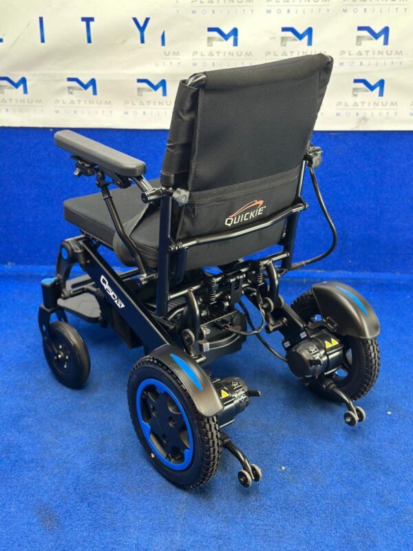 2022 QUICKIE SUNRISE Q50 FOLDING 4MPH FOLDING ELECTRIC WHEELCHAIR POWERCHAIR C1 - Image 3