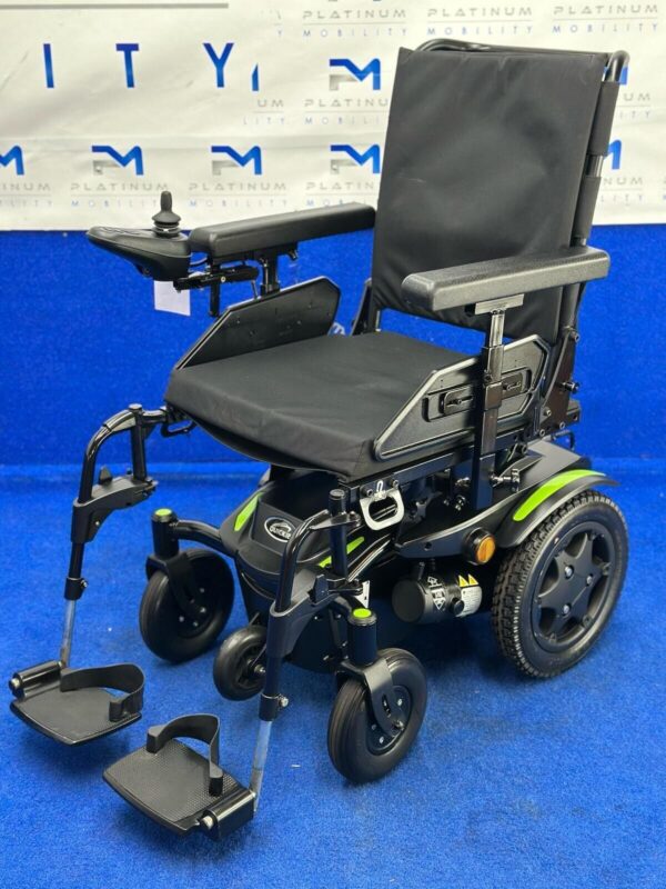 2021 SUNRISE Quickie Q100R 4 MPH Mobility Electric Wheelchair Powerchair 785 - Image 3