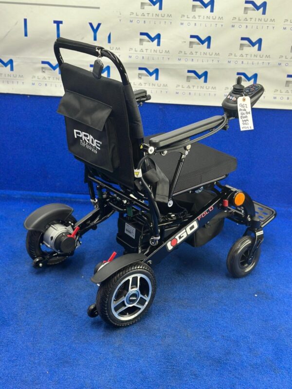 Pride I Go Fold Remote Folding Mobility Electric Wheelchair Powerchair 962 - Image 3