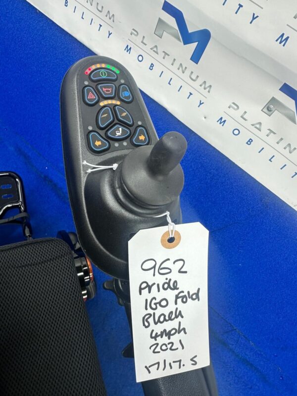 Pride I Go Fold Remote Folding Mobility Electric Wheelchair Powerchair 962 - Image 6