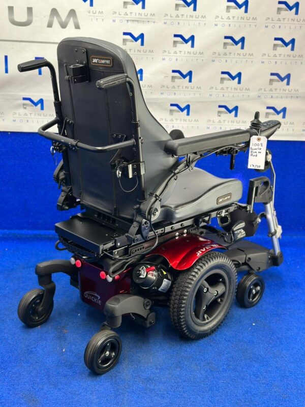 Quickie Jive M Electric Wheelchair Powerchair Riser Tilt Powered Sunrise Medica - Image 5
