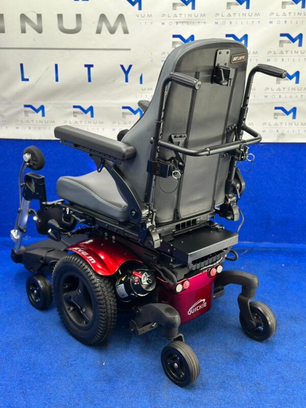 Quickie Jive M Electric Wheelchair Powerchair Riser Tilt Powered Sunrise Medica - Image 6