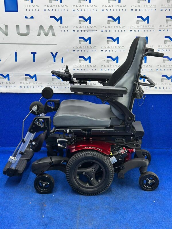 Quickie Jive M Electric Wheelchair Powerchair Riser Tilt Powered Sunrise Medica - Image 7