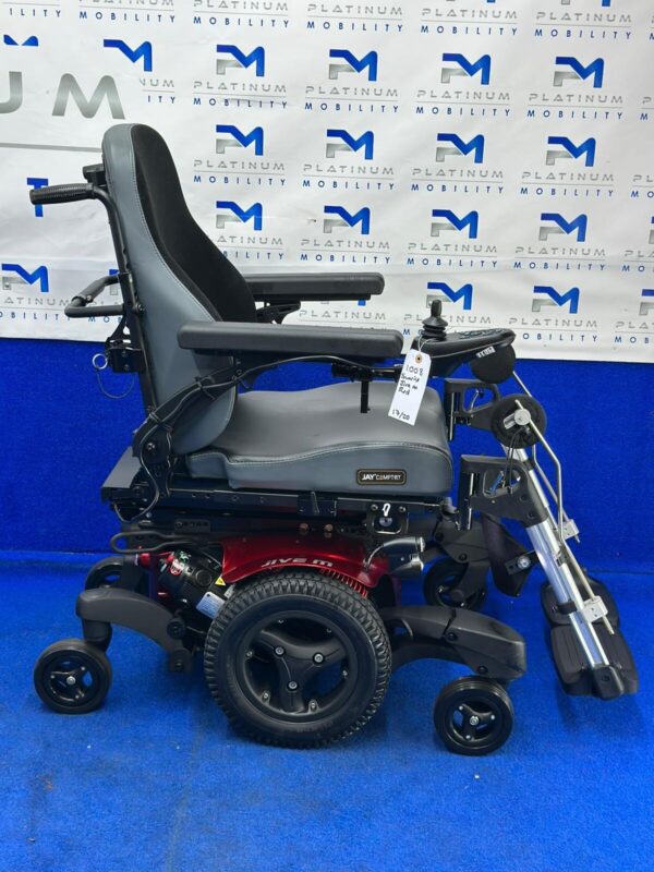 Quickie Jive M Electric Wheelchair Powerchair Riser Tilt Powered Sunrise Medica - Image 8