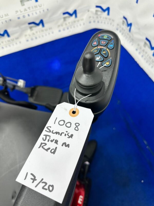 Quickie Jive M Electric Wheelchair Powerchair Riser Tilt Powered Sunrise Medica - Image 10