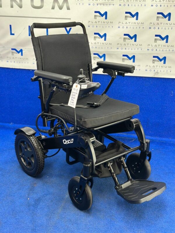 2024 SUNRISE Q50 FOLDING 4MPH FOLDING ELECTRIC WHEELCHAIR POWERCHAIR 1018 - Image 2