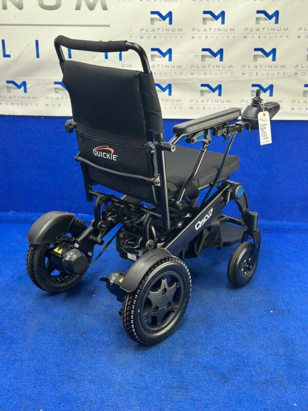 2023 QUICKIE SUNRISE Q50 FOLDING 4MPH FOLDING ELECTRIC WHEELCHAIR POWERCHAIR 942 - Image 2