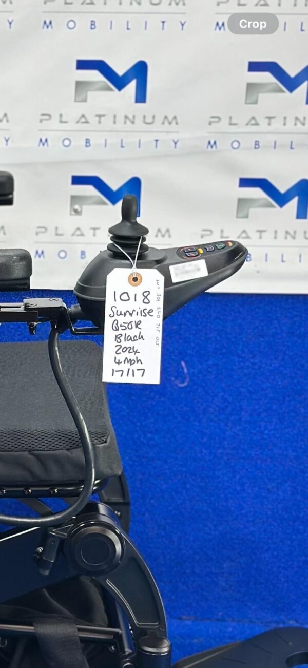 2024 SUNRISE Q50 FOLDING 4MPH FOLDING ELECTRIC WHEELCHAIR POWERCHAIR 1018 - Image 7