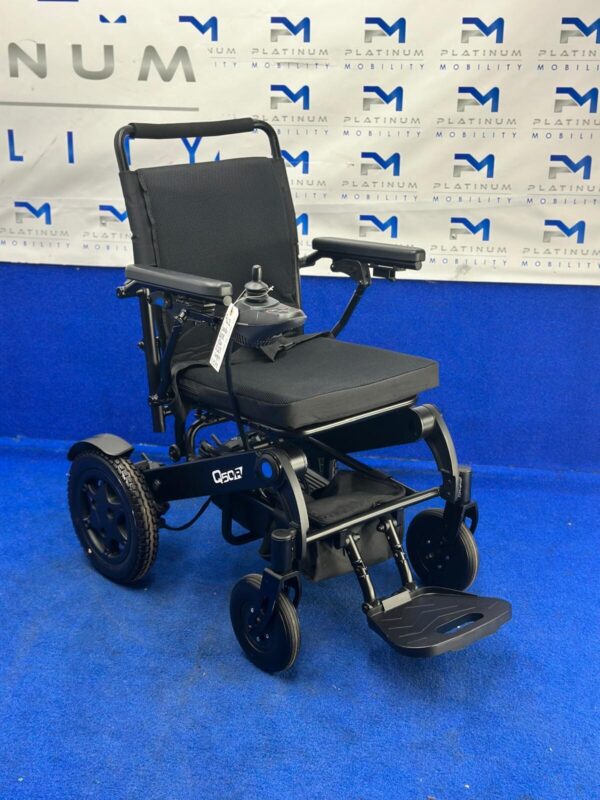 2023 QUICKIE SUNRISE Q50 FOLDING 4MPH FOLDING ELECTRIC WHEELCHAIR POWERCHAIR 942 - Image 3