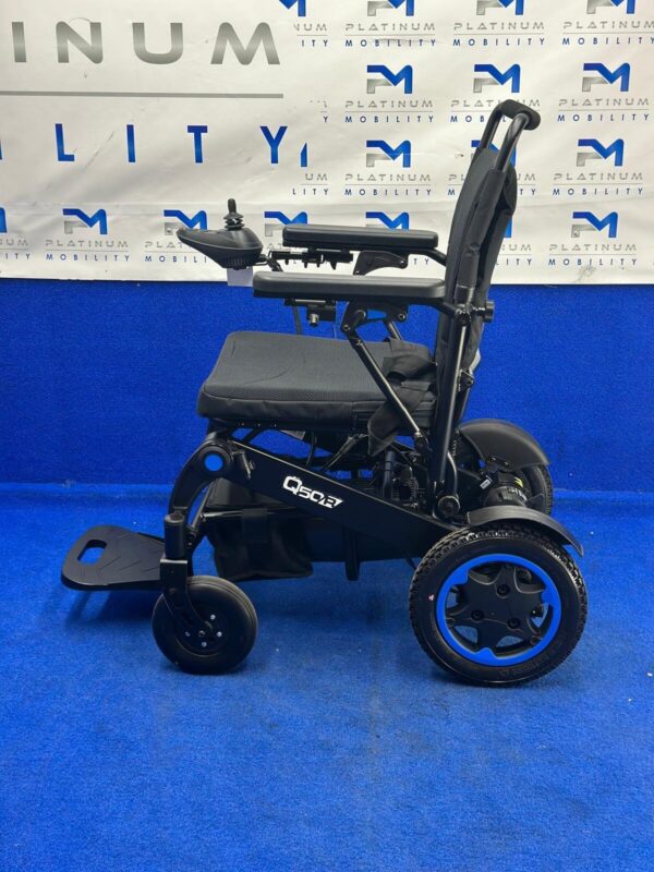 2023 QUICKIE SUNRISE Q50 FOLDING 4MPH FOLDING ELECTRIC WHEELCHAIR POWERCHAIR 942 - Image 4