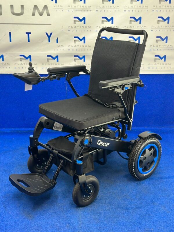 2024 SUNRISE Q50 R FOLDING 4MPH FOLDING ELECTRIC WHEELCHAIR POWERCHAIR 1017 - Image 2