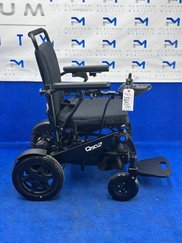 2023 QUICKIE SUNRISE Q50 FOLDING 4MPH FOLDING ELECTRIC WHEELCHAIR POWERCHAIR 942 - Image 5