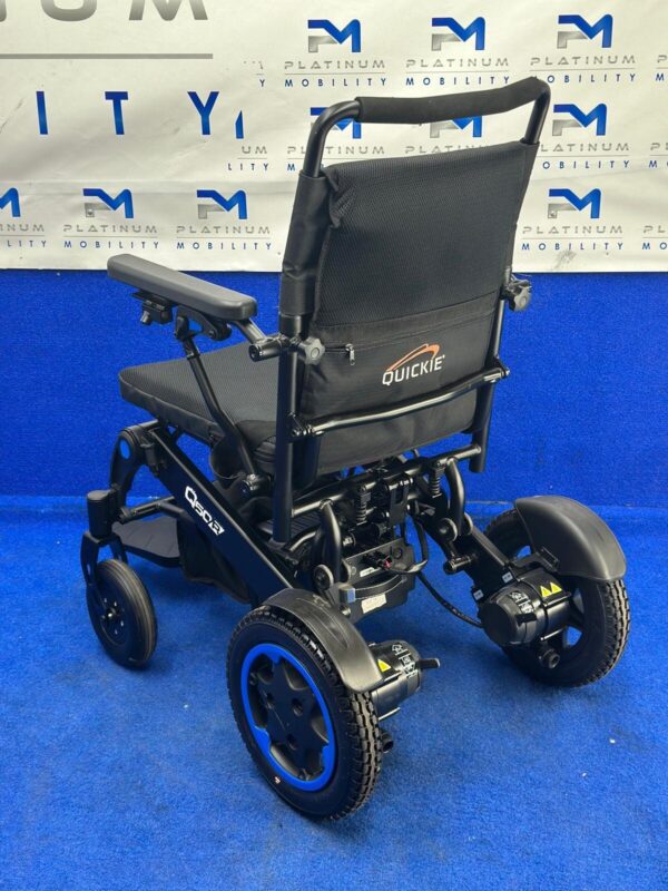 2023 QUICKIE SUNRISE Q50 FOLDING 4MPH FOLDING ELECTRIC WHEELCHAIR POWERCHAIR 942 - Image 6