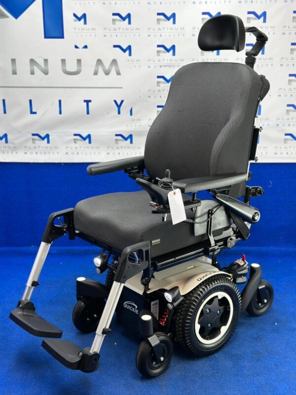 Quickie Q300M Mini MWD 6mph Powerchair - Electric Rise and Tilt - Image 4