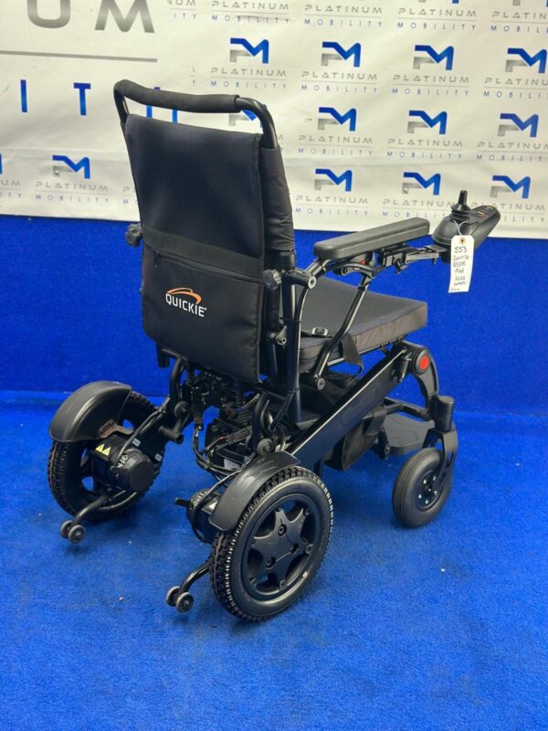 2023 QUICKIE SUNRISE Q50 FOLDING 4MPH FOLDING ELECTRIC WHEELCHAIR POWERCHAIR 553 - Image 3