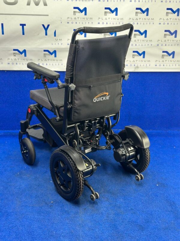 2023 QUICKIE SUNRISE Q50 FOLDING 4MPH FOLDING ELECTRIC WHEELCHAIR POWERCHAIR 553 - Image 4