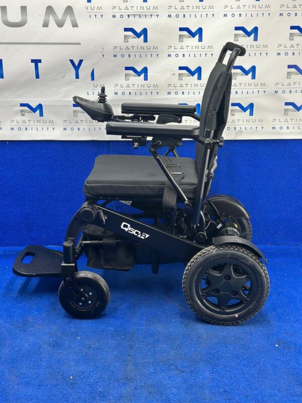 2023 QUICKIE SUNRISE Q50 FOLDING 4MPH FOLDING ELECTRIC WHEELCHAIR POWERCHAIR 750 - Image 2