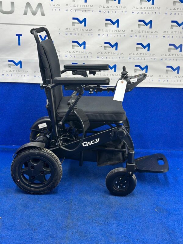 2023 QUICKIE SUNRISE Q50 FOLDING 4MPH FOLDING ELECTRIC WHEELCHAIR POWERCHAIR 750 - Image 3