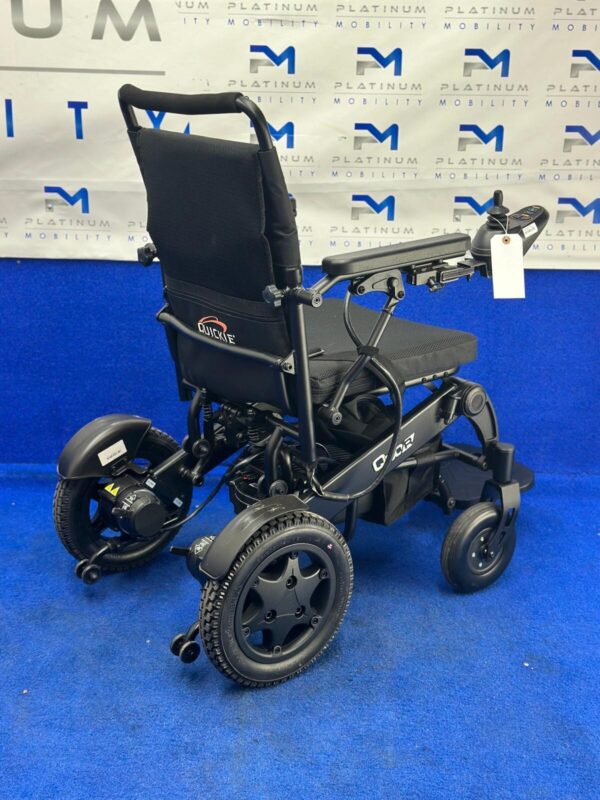 2023 QUICKIE SUNRISE Q50 FOLDING 4MPH FOLDING ELECTRIC WHEELCHAIR POWERCHAIR 750 - Image 4
