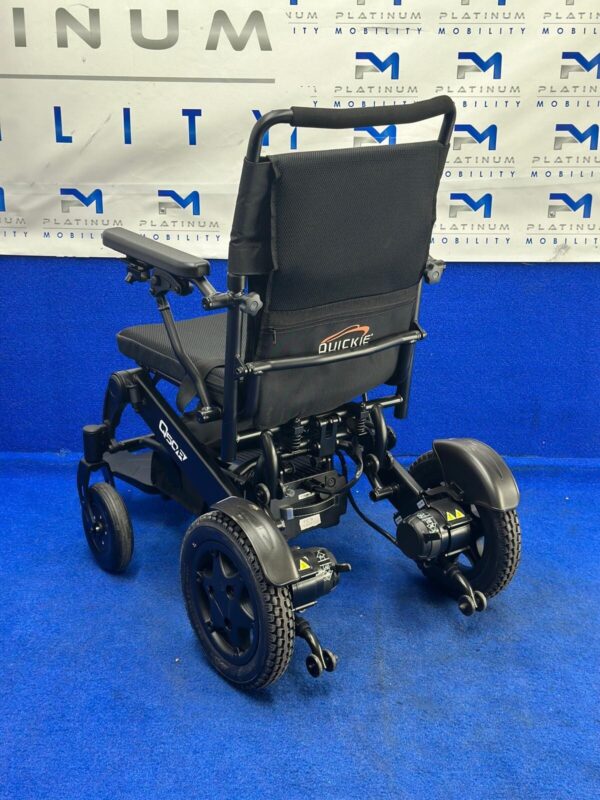 2023 QUICKIE SUNRISE Q50 FOLDING 4MPH FOLDING ELECTRIC WHEELCHAIR POWERCHAIR 750 - Image 5