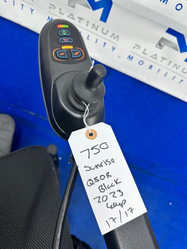2023 QUICKIE SUNRISE Q50 FOLDING 4MPH FOLDING ELECTRIC WHEELCHAIR POWERCHAIR 750 - Image 6