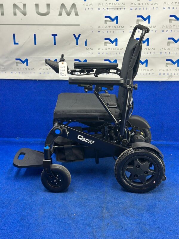2023 QUICKIE SUNRISE Q50 FOLDING 4MPH FOLDING ELECTRIC WHEELCHAIR POWERCHAIR 348 - Image 2