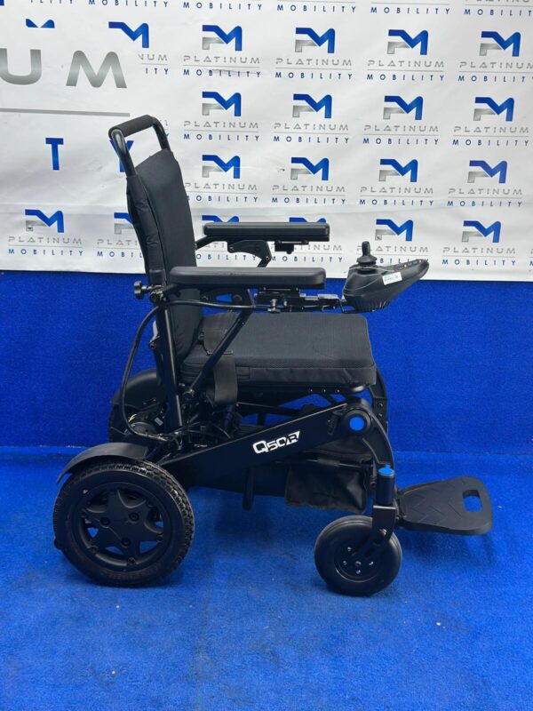 2023 QUICKIE SUNRISE Q50 FOLDING 4MPH FOLDING ELECTRIC WHEELCHAIR POWERCHAIR 348 - Image 3