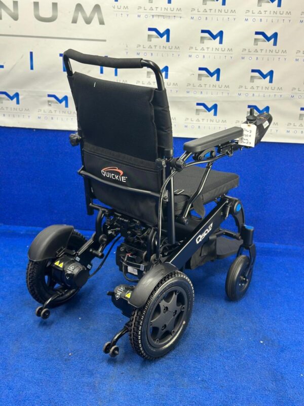2023 QUICKIE SUNRISE Q50 FOLDING 4MPH FOLDING ELECTRIC WHEELCHAIR POWERCHAIR 348 - Image 4