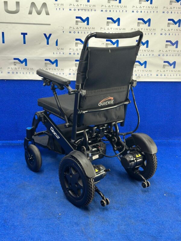 2023 QUICKIE SUNRISE Q50 FOLDING 4MPH FOLDING ELECTRIC WHEELCHAIR POWERCHAIR 348 - Image 5
