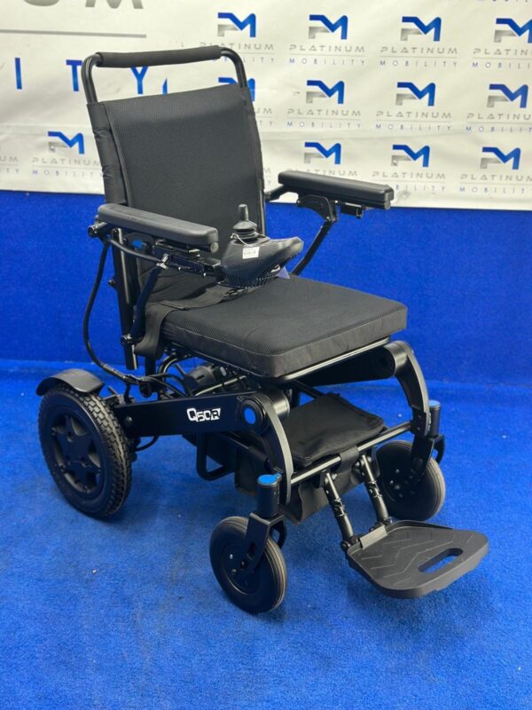2023 QUICKIE SUNRISE Q50 FOLDING 4MPH FOLDING ELECTRIC WHEELCHAIR POWERCHAIR 348 - Image 7