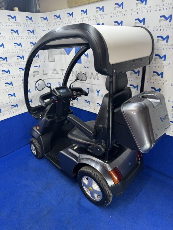 2022 TGA Breeze S4 Canopy All-Terrain Mobility Scooter 8MPH - With Sides - Image 4