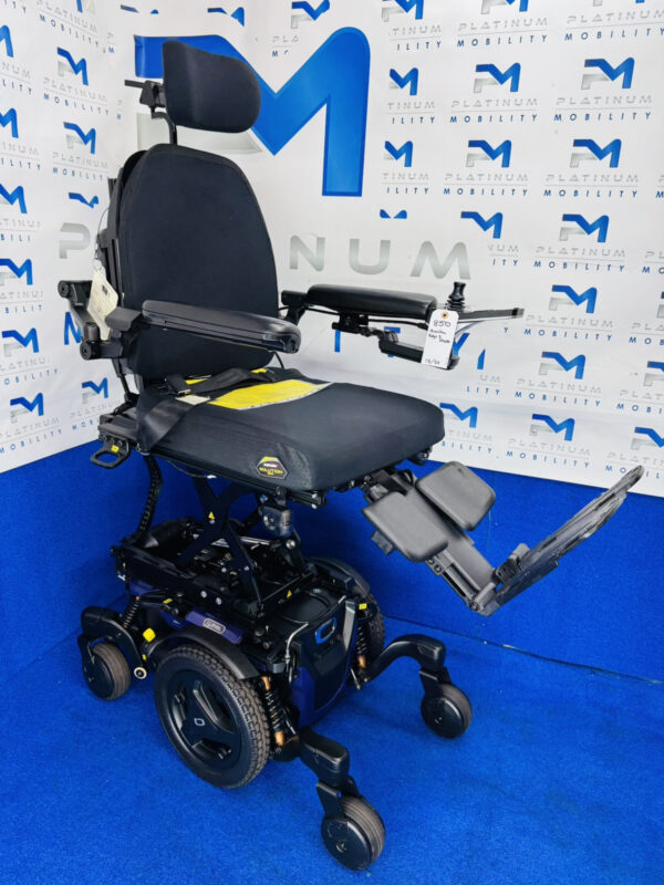 PRIDE QUANTUM EDGE 3 STRETTO 6 MPH ELECTRIC POWER WHEELCHAIR POWERCHAIR 850 - Image 2