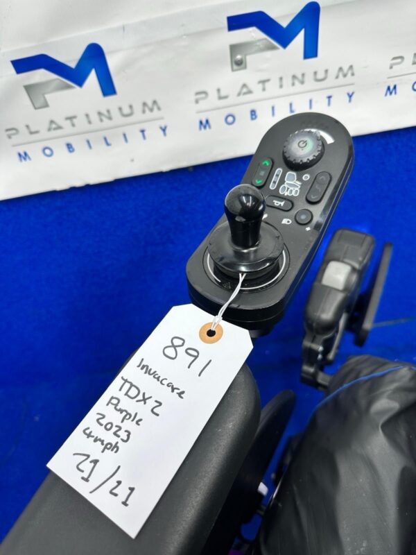 2023 INVACARE TDX SP2 4 MPH TILT ELECTRIC WHEELCHAIR POWERCHAIR MOBILITY 891 - Image 8