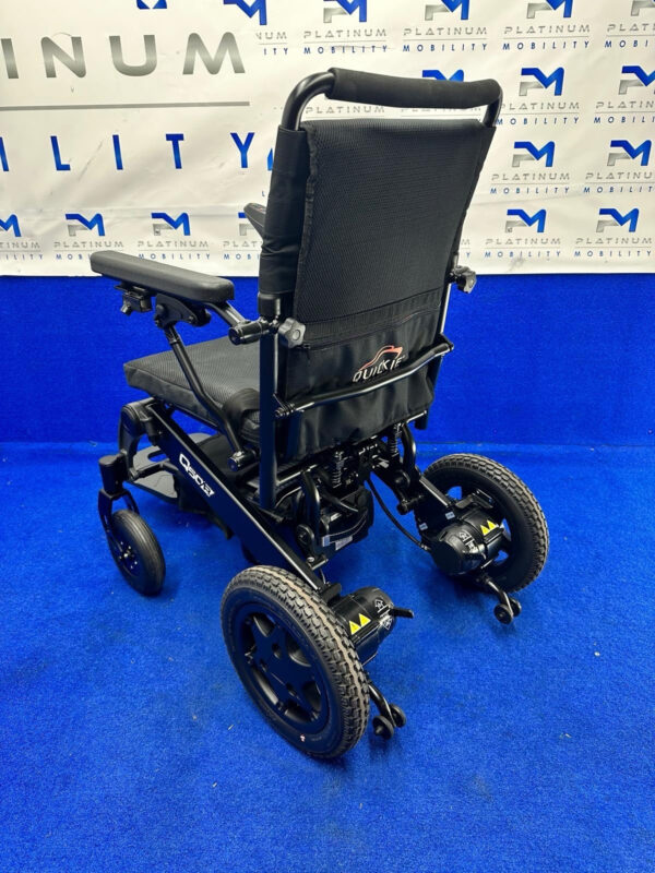 2022 QUICKIE SUNRISE Q50R FOLDING 4 MPH FOLDING ELECTRIC WHEELCHAIR POWERCHAIR - Image 3