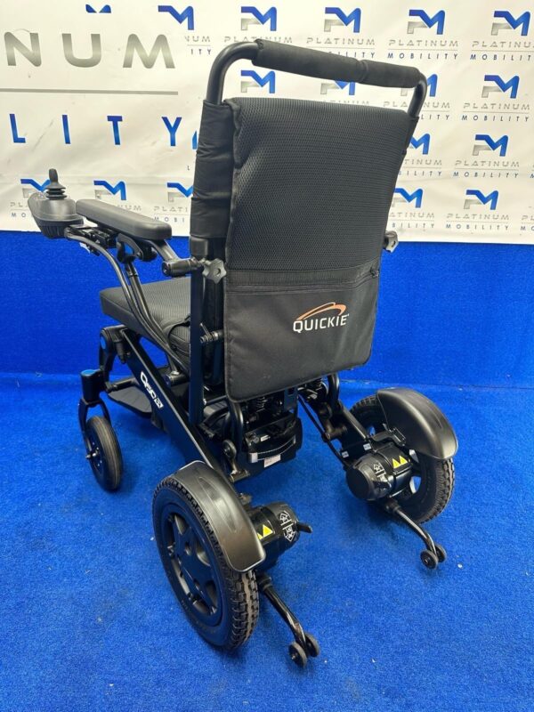 2021 QUICKIE SUNRISE Q50R FOLDING 4 MPH FOLDING ELECTRIC WHEELCHAIR POWERCHAIR - Image 2