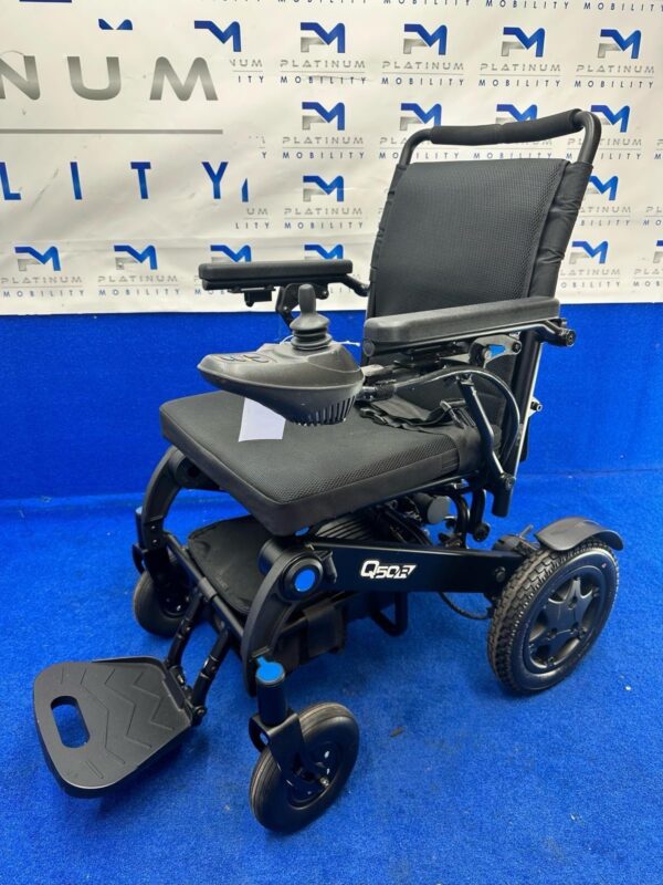 2021 QUICKIE SUNRISE Q50R FOLDING 4 MPH FOLDING ELECTRIC WHEELCHAIR POWERCHAIR - Image 3