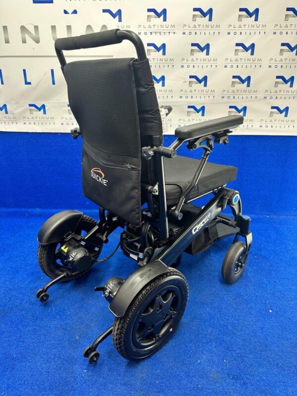 2021 QUICKIE SUNRISE Q50R FOLDING 4 MPH FOLDING ELECTRIC WHEELCHAIR POWERCHAIR - Image 4