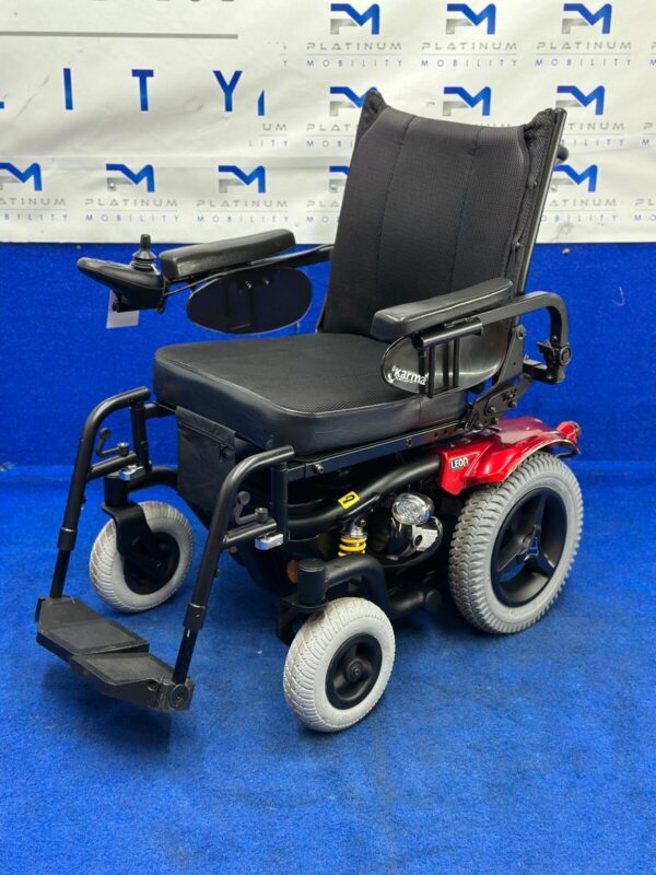 2021 KARMA LEON 8MPH ALL TERRAIN MOBILITY ELECTRIC WHEELCHAIR POWERCHAIR 709 - Image 3