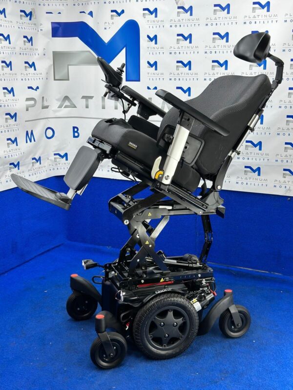 SUNRISE QUICKIE Q500 M 6MPH ELECTRIC RISE MOBILITY POWERCHAIR WHEELCHAIR 1040