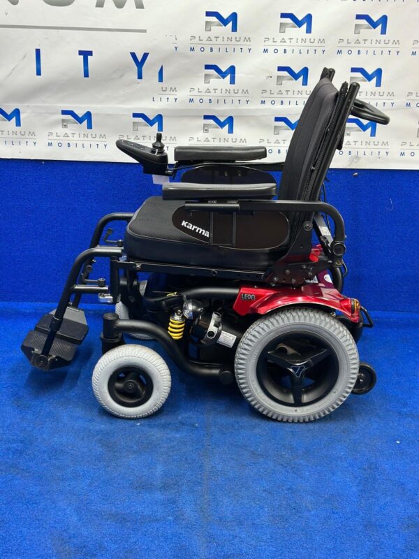 2021 KARMA LEON 8MPH ALL TERRAIN MOBILITY ELECTRIC WHEELCHAIR POWERCHAIR 709 - Image 4