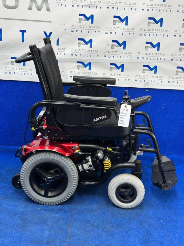 2021 KARMA LEON 8MPH ALL TERRAIN MOBILITY ELECTRIC WHEELCHAIR POWERCHAIR 709 - Image 5