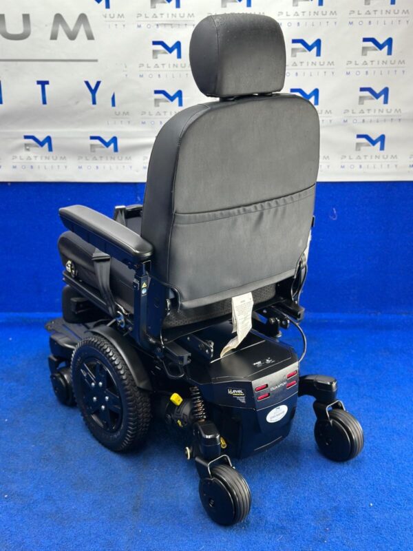 2022 PRIDE QUANTUM EDGE 3 STRETTO 6 MPH ELECTRIC POWER WHEELCHAIR POWERCHAIR 107 - Image 4