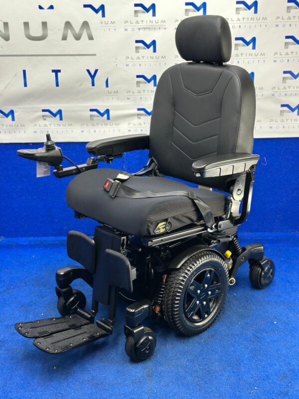 2022 PRIDE QUANTUM EDGE 3 STRETTO 6 MPH ELECTRIC POWER WHEELCHAIR POWERCHAIR 107 - Image 7