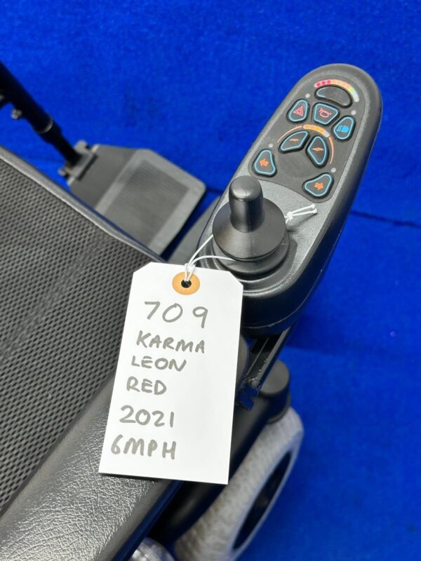 2021 KARMA LEON 8MPH ALL TERRAIN MOBILITY ELECTRIC WHEELCHAIR POWERCHAIR 709 - Image 7