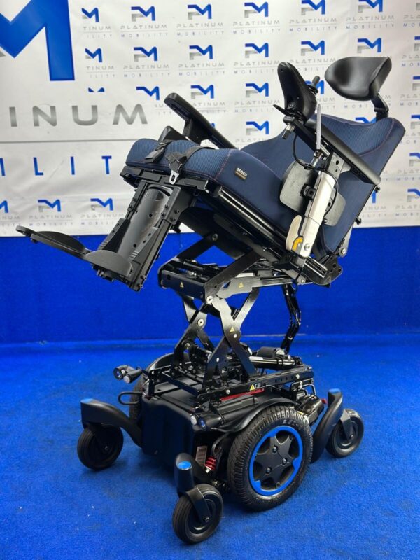SUNRISE QUICKIE Q500 M 6MPH ELECTRIC RISE MOBILITY POWERCHAIR WHEELCHAIR 1079