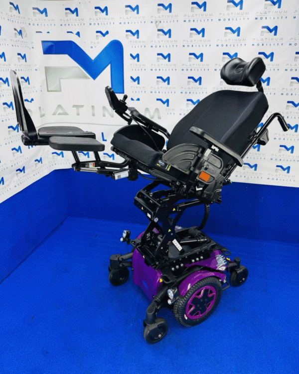 INVACARE TDX SP2 6 MPH ELECTRIC WHEELCHAIR POWERCHAIR MOBILITY Riser Tilt 1166 - Image 2