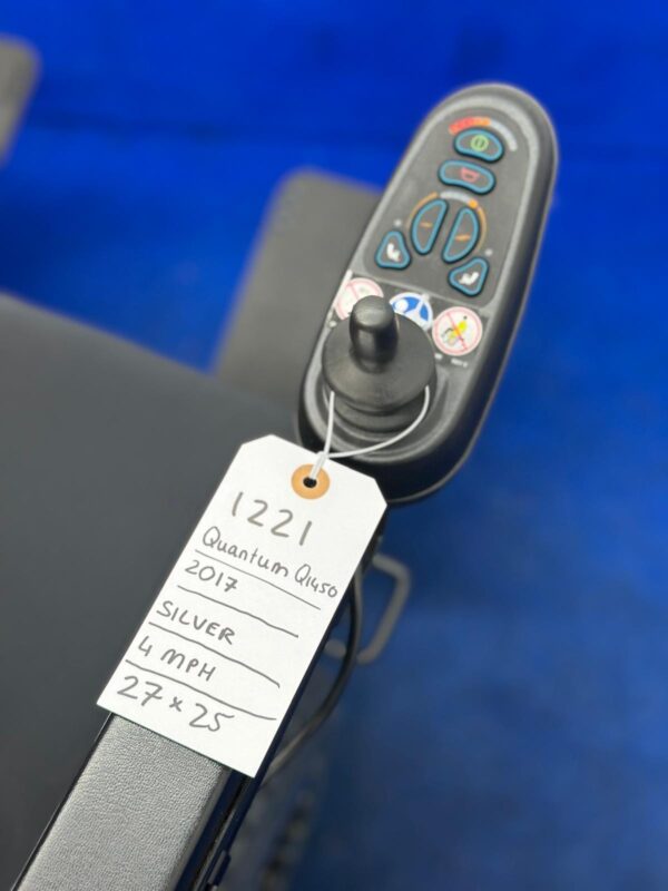 Quantum Q1450 HD Bariatric Powerchair – 4mph Electric Wheelchair (1221) - Image 9