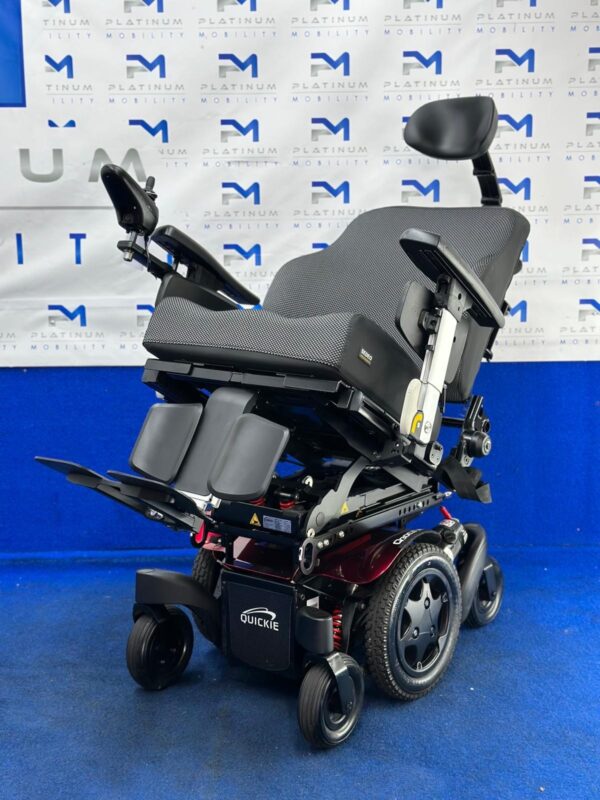 Quickie Q300M Mini Electric Wheelchair – Attendant Control 6mph (1218) - Image 3