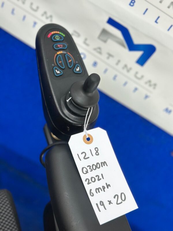 Quickie Q300M Mini Electric Wheelchair – Attendant Control 6mph (1218) - Image 10