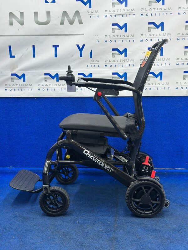 QUICKIE Q50 R LIGHTWEIGHT CARBON FIBRE ELECTRIC POWERCHAIR SCOOTER FOLDING 4MPH - Image 4